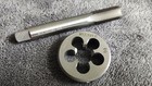 1pc Hss Machine M13 5 X 1mm Plug Tap And 1pc M13 5 X 1mm Die Threading Tool