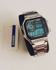 Casio Ae-1200whd World Time Illuminator Blue Mod More Colors Available