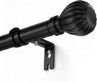 Metal Curtain Rods For Windows  46-96 Inch Cortineros Para Ventanas  Heavy Du   