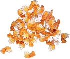 20pcs Orange Micro Goldfish Or Rainbow Miniature Polyresin Flatback Gold Fish 