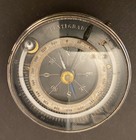 Late 19th Century French Nickel Plated Double-sided Pocket Barometer Altimeter C