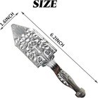 Nsbell 2pcs Stainless Steel Absinthe Spoons Vintage Wormwood Cocktail Bar Glass