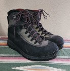 Simms Rivershed Fly Fishing Wading Boots Mens Size 14 Metal Studded Rubber Soles