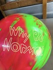 Dv8 Diva Black pink 15lb  Bowling Ball Drilled Used
