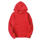 Men s Pullover Hoodie Solid Color Long Sleeve Hooded Sweatshirt With Big Pocket