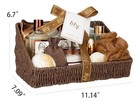 Luxury Spa Gift Basket Set Coconut Vanilla Bath Body Women Relaxation Gift