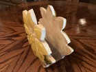 Vintage Wonder Mold Acrylic Flower Napkin Mail Holder