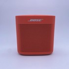 Bose Soundlink Color Ii Bluetooth Speaker Coral Red With Usb Charger  Tested