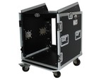 Prox T-12mrss Mk2 Universal 19  Rackmount Mixer Case 10u Top 12u Front W wheels