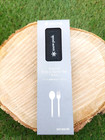 Snow Peak Titanium Fork   Spoon Set With Limited Black Case New Sct-002 Japan