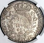 1820-b Ngc Au Brazil 960 Reis Os Mexico 8 Reales 1809 Bars Error Coin  24102302d