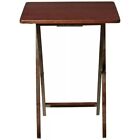 Folding Tv Tray Table - Walnut 19 X 15 X 26 Inch