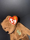 Ty Beanie Babies Billionaire Bear Brown Plush 1998 Retired Vintage Signed Tag 