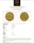Gold Byzantine Solidus Of Emperor Heraclius 613-641 Ad  Rarity Index 87 100