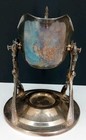 Vintage F b  Rogers Gravy Boat With Candle Warmer Stand 