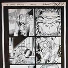 Immortal Hulk  2 Original Comic Art Inks Marvel 2018 Joe Bennett Ruy Jose Signed