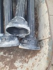 Original Fancy Parking Meter Stand  Cast Aluminum 37  Tall Parts Or Restore