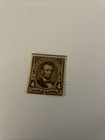 Rare Abraham Lincoln 4 Cent Postage Stamp Dark Brown