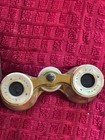 Antique Lemaire Paris Mother Of Pearl Opera Glasses Bee Mark Case Working C 1880