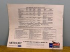 1974 Mercury Marquis Monterey Cougar Comet Dealership Sales Catalog Brochure Ad