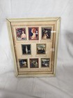  8  1970 Bhutan 3-d Imperf Stamps  Framed  Peoples Names  Years