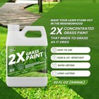 32oz Green Grass Paint - Turf Colorant To Revitalize Discolored Lawns