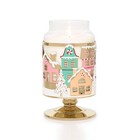 Yankee Candle Sugar Village Metal Jar Candle Holder Gingerbread House Christmas