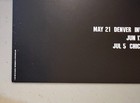 U2 360 North American Tour Limited Edition Poster 2011 W  Copyright Ultra Rare