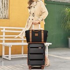 Kono Carry On Luggage Sets 3pcs Travel Set Hard Shell Trolley duffel Bag 20  