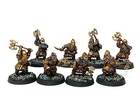 Dwarf Khazad Guard Warriors 8 Lord Of The Rings Warhammer 28mm Painted