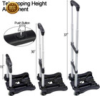 Folding Hand Truck And Dolly 110-lbs Lightweight Portable Luggage Cart For Schoo