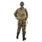 Romanian Military Canvas Backpack 40l Rucksack Vintage Army Surplus Helmet Strap