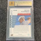 Upper Deck 2021 Sp Authentic Bryson Dechambeau Fwa Ud-bd Bgs 9 5 Auto 10