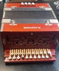 1920   s M  Hohner Red Accordion 29 Diatonic Button 29 Button Made In Germany
