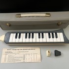 Hohner Melodica Piano 26 Key Vintage Germany Tested   Working Case 2 Mouthpieces