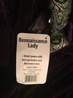  Renaissance Lady Dress Costume Purple Velvet Gothic Gown Lace-up  One Size 