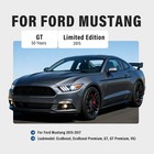 New Black Upper Tie Bar Radiator Support Fit 2015-2017 Ford Mustang Fr3z8a284a