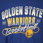 Adidas Golden State Warriors Nba T-shirt Blue yellow Men   s Xl Since 1946 Graphic