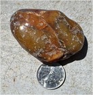 Tumbled Free-form Carnelian Crystal Palm Stone - Open Your Heart To Joy 