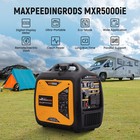 5kw Portable Inverter Generator Gas Powered Quiet For Camping Rv Travel