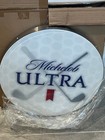 Nib New Michelob Ultra Led Lighted 20  Beer Sign Man Cave Bar Golf Ball Clubs