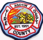Asotin County Fire Dept Patch Est 1951 Firefighter Rescue Emblem Iron-on