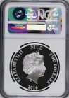 2016 Disney Princess Tiana Niue  2 1 Oz  999 Silver Ngc Pf69 Ultra Cameo Fr
