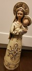 Vintage Dickson Virgin Mary With Child  Figure Christmas Approx 12 5 Inches Tall