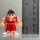 Vintage Capcom Street Fighter Guy Mascot Swing Keychain Figure Japan Import
