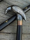 Vintage Solid Brass Handle Antique Style Victorian Cane Wooden Walking Stick New
