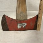 Council Double Bit Axe Usa Railsplitter Original Handle Stamped