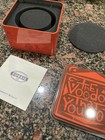 Brand New  Collectible Empy Fossil Watch Tin Box The Voodoo That You Do Red