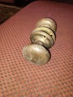 Antique Vintage Brass Door Knob Set 