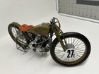 Pre-owned No Box 1927 Harley Davidson 8-valve Racer Diecast Replica